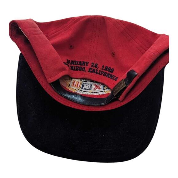 Super Bowl XXXII Sports Specialties Adjustable Strapback Hat Cap Broncos - Picture 2 of 5
